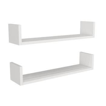 Raft Iris alb, 2 buc