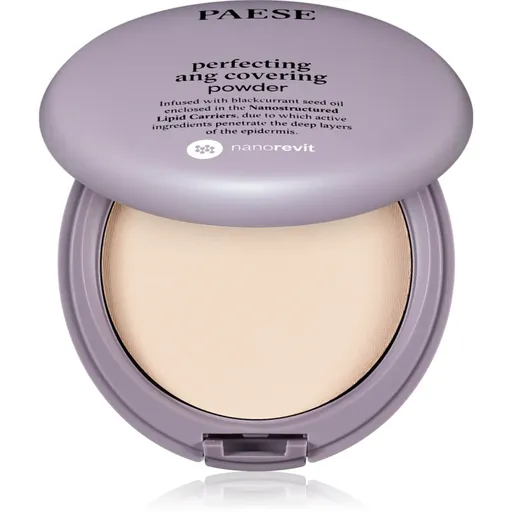 Paese Nanorevit pudra matuire pentru piele sensibilă culoare 02 Porcelain 9 g