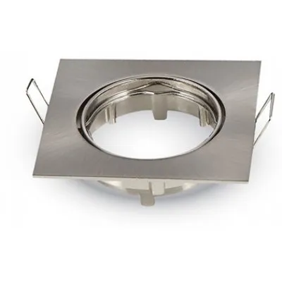 Corp spot GU10 crom patrat unghi reglabil V-TAC SKU-3592