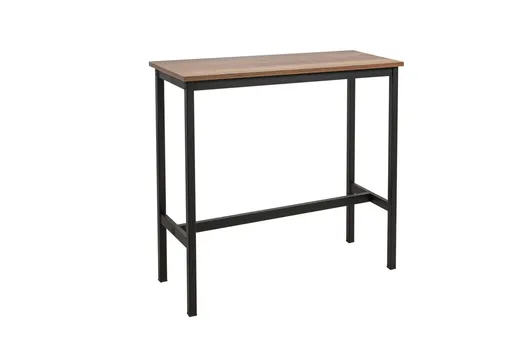 Masa de bar, Hanah Home, Mola 100, 100x90x40 cm, Negru