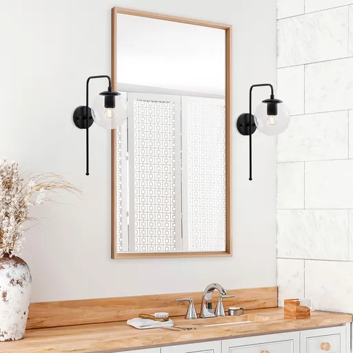 Aplica de perete, Opviq, 942FLG1329, Negru