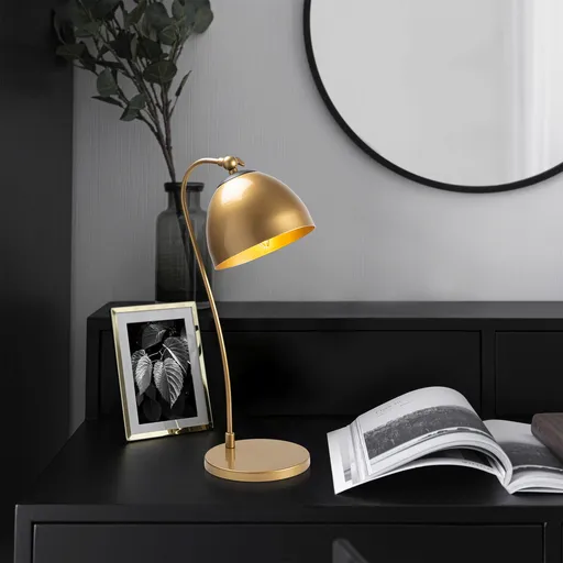 Lampa de masa, Opviq, 942FLG1826, Auriu
