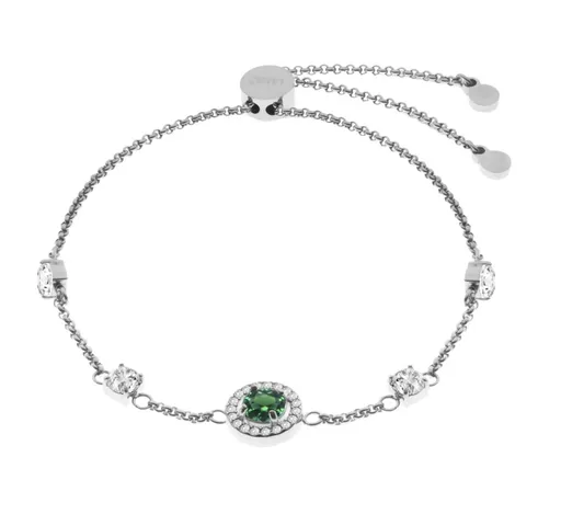 Liu Jo Brățară elegantă din oțel cu zircon Essential LJ2273