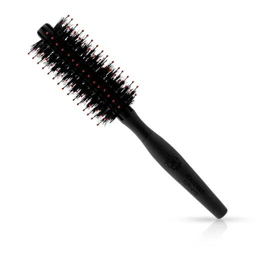 Perie de Par Rotunda Cricket Deluxe Boar 8 rpm Neagra