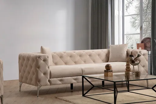 Canapea 3 locuri, Atelier del Sofa, 569HLN1126, Ecru