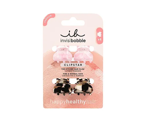 Invisibobble Agrafă de păr Clipstar Petit Four New 4 buc