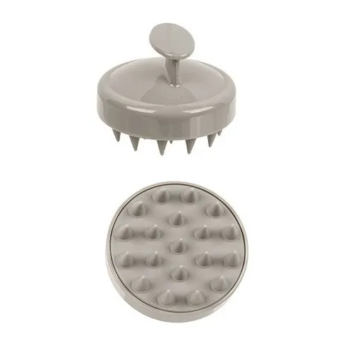 Perie de masaj pentru scalp și păr, gri, gri