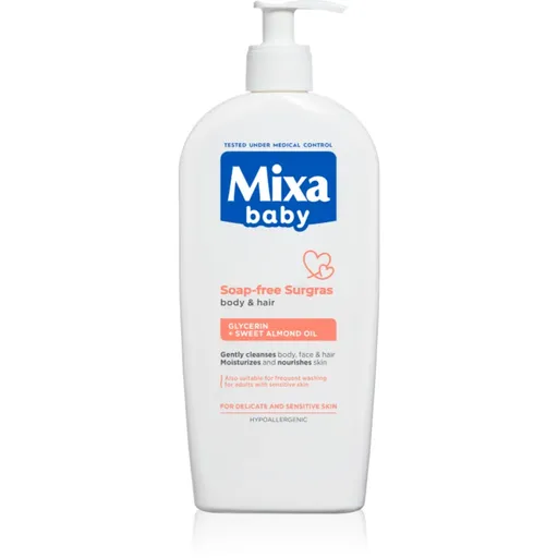 Mixa Baby 2 in 1 gel de dus si sampon pentru copii 400 ml