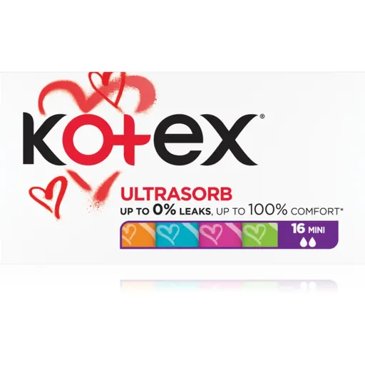 Kotex Ultra Sorb Mini tampoane 16 buc