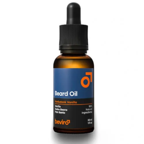 beviro Ulei îngrijitor pentru barbă cu aromă de vanilie, palo santo și boabe tonca (Beard Oil) 30 ml