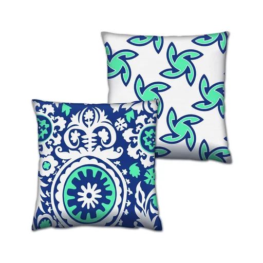 Set perne decorative	, AB-4699-4636, 50% bumbac / 50% poliester, Multicolor