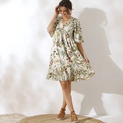 Rochie scurtă cu decolteu în V