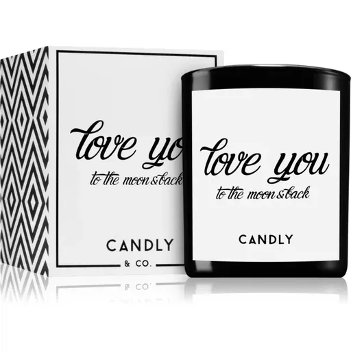 Candly & Co. Love you to the moon and back lumânare parfumată 250 g