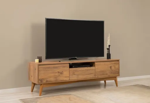 Comoda TV, Hanah Home, Vina, 170x53x45 cm, Maro
