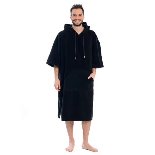 Poncho Towee Surf MONO negru, 80 x 115 cm, 80 x 115 cm