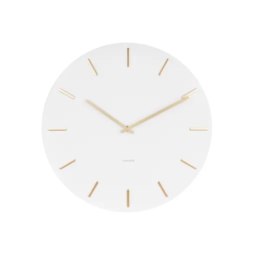 Ceas de design, de perete, Karlsson KA5716WH, 45 cm
