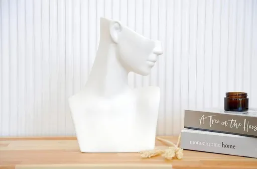 Decoratiune, CY0173, Ceramica, Alb