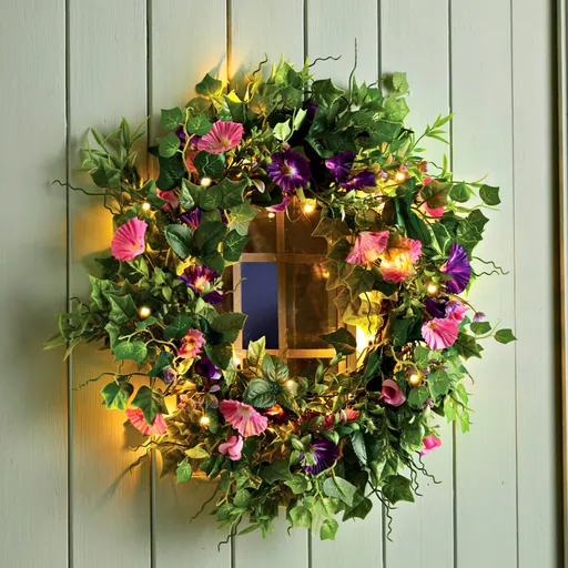 Coroniță de flori LED