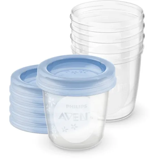 Philips Avent VIA SCF619/05 pahar cu capac 5x180 ml