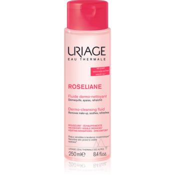 Uriage Roseliane Dermo-Cleansing Fluid lotiune de curatare pentru netezirea pielii 250 ml