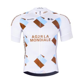 
                         Tricou de ciclism cu mânecă scurtă - AG2R LA MONDIALE 
                