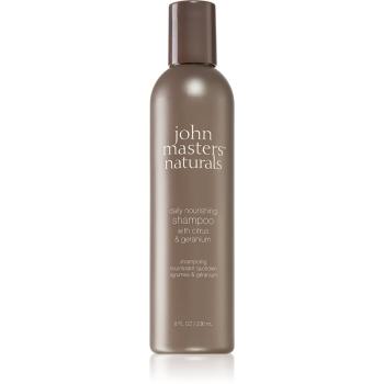 John Masters Organics Citrus & Geranium Daily Nourishing Shampoo sampon hranitor pentru utilizarea de zi cu zi 236 ml