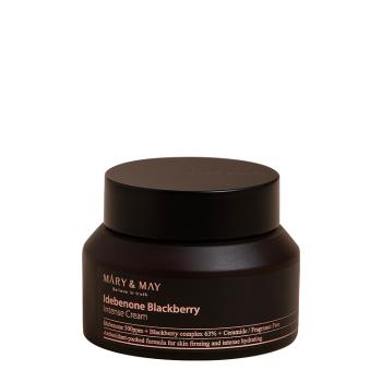 MARY & MAY Cremă pentru ten cu efecte antioxidante Idebenone Blackberry (Intensive Cream) 70 g