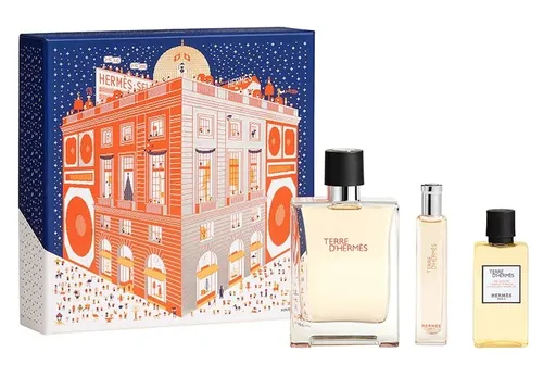Hermes Terre D´ Hermes - EDT 100 ml + gel de duș 40 ml + EDT 15 ml