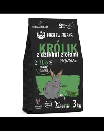 PAKA ZWIERZAKA Seventh Heaven Mancare uscata pentru catelusi cu iepure si ierburi salbatice S 3kg