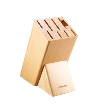 Bloc Tescoma NOBLESSE pentru 8 cuțite, foarfecă/masat, naturală, M