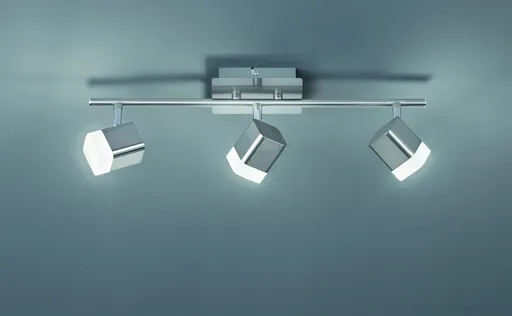 Plafoniera Roubaix, RL, 48x9x14.5 cm, 3.5W, 3x SMD, metal, nichel mat