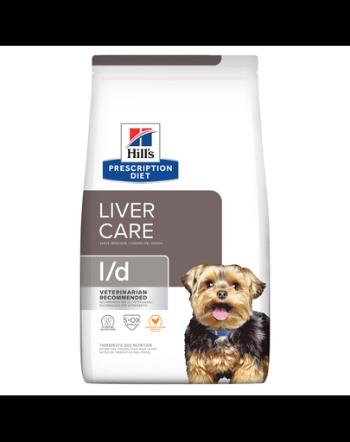 HILL'S Prescription Diet Canine l/d 4 kg hrana pentru caini cu afectiuni ale ficatului