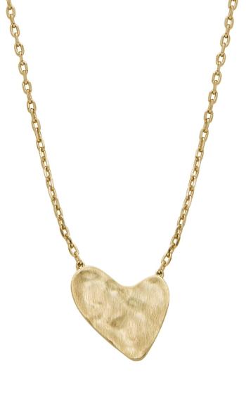 Skagen Colier romantic placat cu aur Anja Hearts SKJ5009710