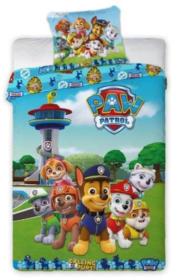 Gyerek ágyneműhuzat Faro Paw Patrol - kék 140 × 200 cm