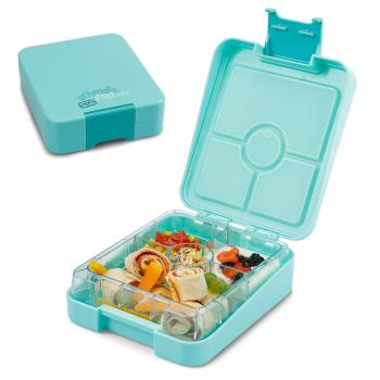 Klarstein schmatzfatz easy, caserolă pentru gustare, 4 compartimente, 18 × 15 × 5 cm 