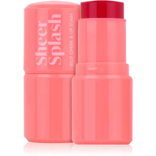Barry M Sheer Splash fard multifuncțional, pentru buze și obraz culoare Cranberry Cloud 5.8 g