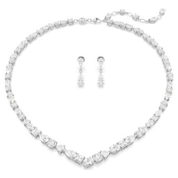 Swarovski Set de bijuterii de lux Mesmera Tennis 5674306 (colier, cercei)