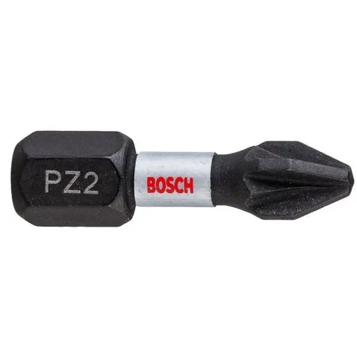Biti pentru insurubare, Bosch 2608522401, PZ2, 25 mm, set 2 bucati
