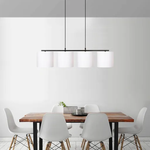 Lustra, Opviq, 892OPV1504, Alb/Negru