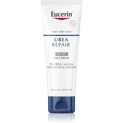 Eucerin UreaRepair Night Cream crema de noapte pentru fata, gat si piept fără parfum 50 ml