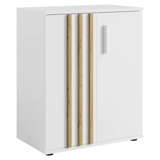 Dulăp TOLIS 2D, alb, alb