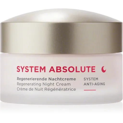 ANNEMARIE BÖRLIND SYSTEM ABSOLUTE crema regeneratoare de noapte anti-imbatranire 50 ml