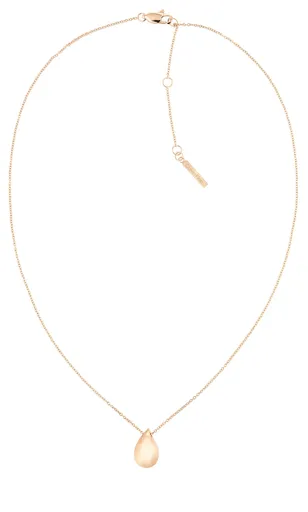 Calvin Klein Colier bronz din oțel Tear Drop Sculptured Drops 35000085