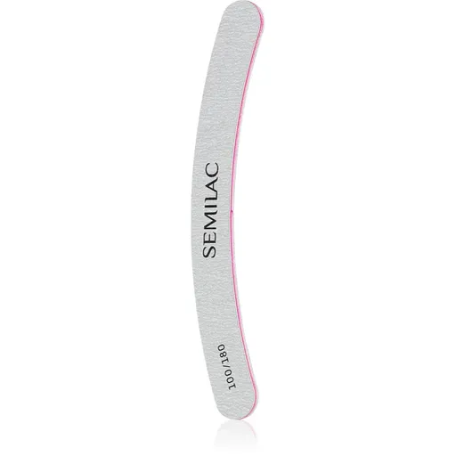 Semilac Accessories Nail File 100/180 Fisier pentru acrilice - si gel de unghii 100/180 1 buc