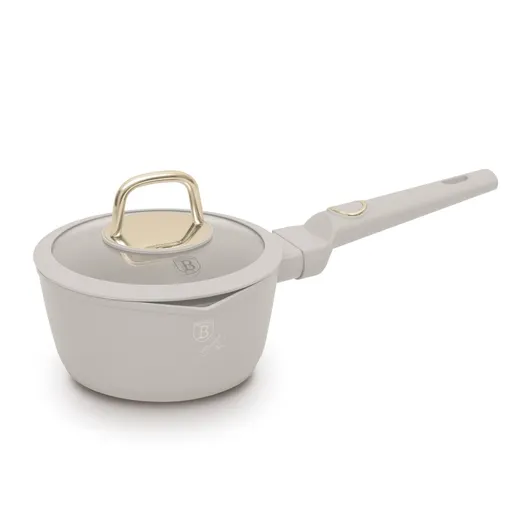 BerlingerHaus Cratiță cu capac și suprafață din titan Sahara 16 cm