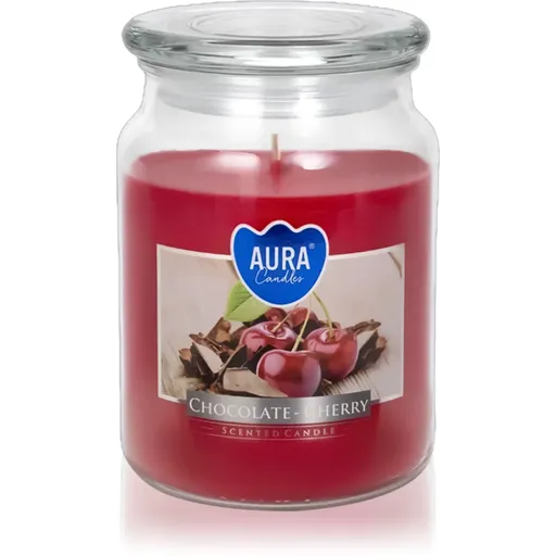 BISPOL Premium Line Chocolate - Cherry lumânare parfumată 500 ml