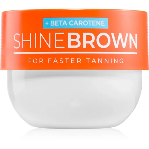 BYROKKO Shine Brown Beta Carotene cremă pentru plaja cu beta-caroten 210 ml