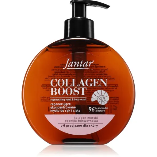Farmona Jantar Collagen Boost gel de duș pentru maini si corp 400 ml