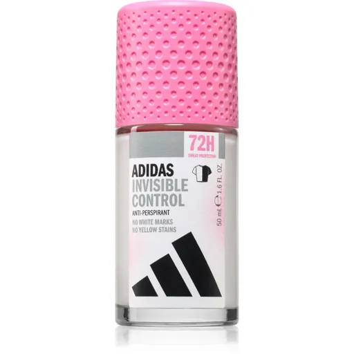 Adidas Invisible Control antiperspirant roll-on pentru femei 50 ml