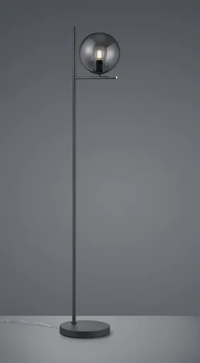 Lampadar Pure, TRIO, 25x150 cm, 28W, 1x E14, metal, antracit